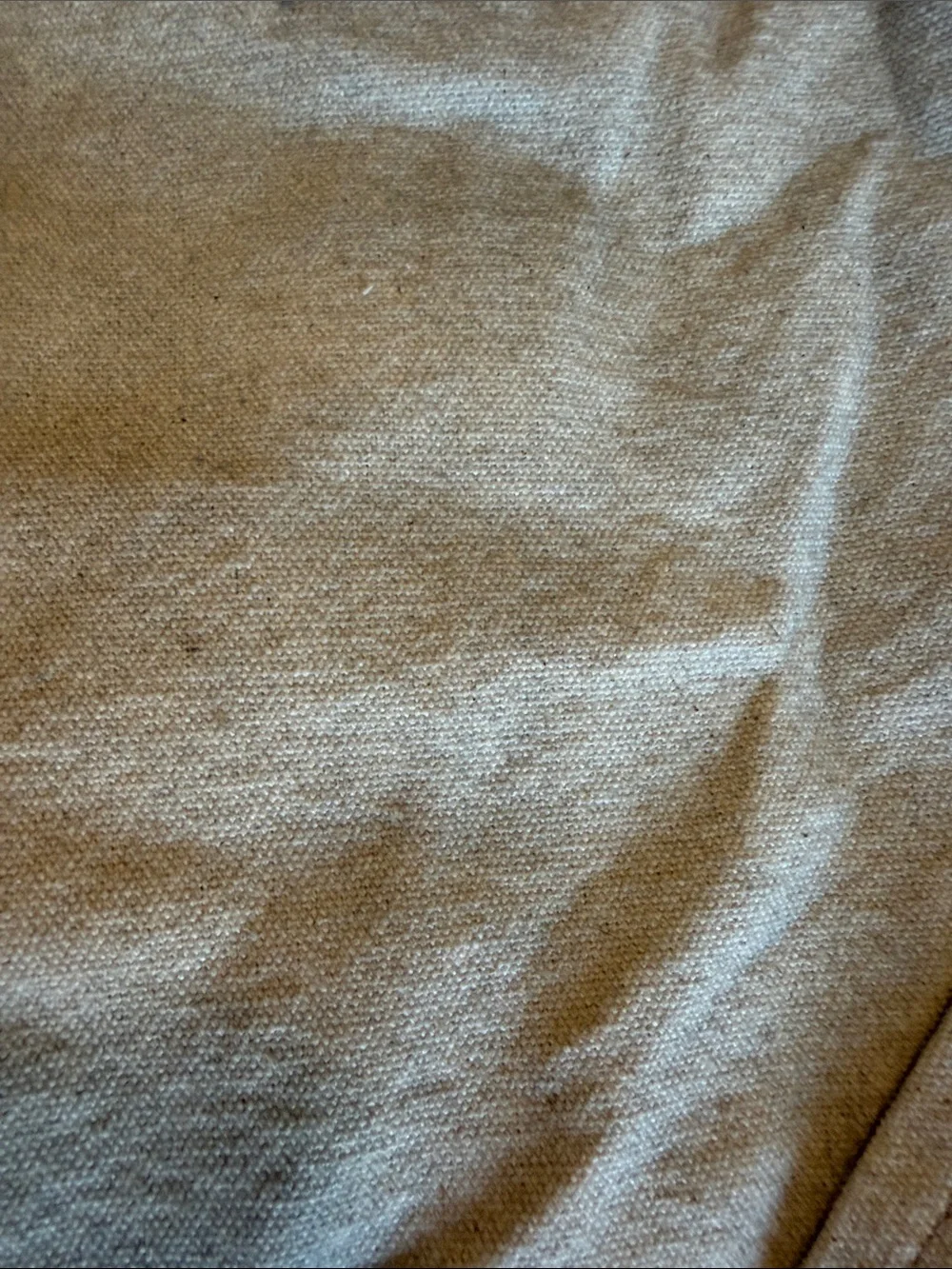 Canvas Tote with Tan Trim and Star Key Charm - Picture 7 of 9